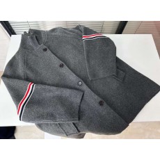 톰브라운 여성 삼성완장 니트 코트