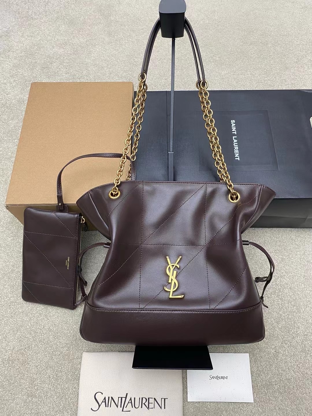 생로랑 제이미 4.3 체인 숄더백 스몰 27x29x11cm